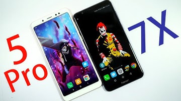 Redmi Note 5 Pro vs Honor 7x Speed Test, Memory Management test and Benchmark Scores