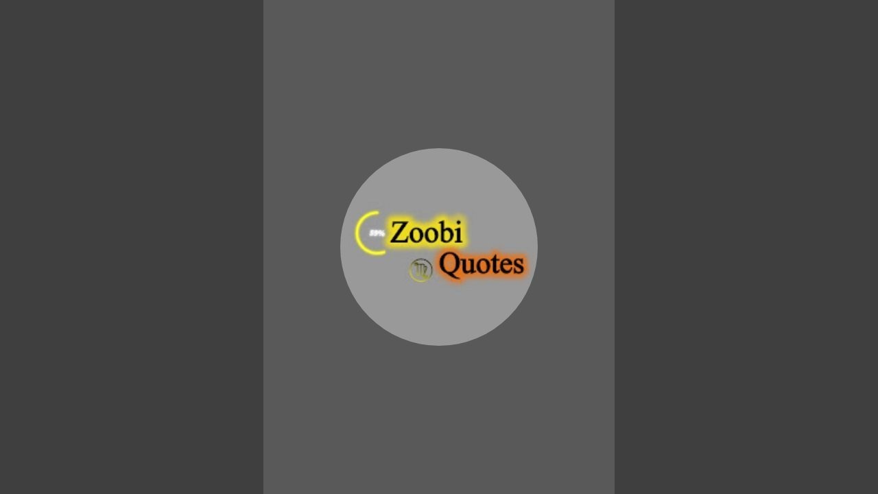 Zoobi quotes is live - YouTube