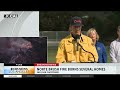 Norte Fire burns at least six homes in Orange County as firefighters continue to battle flames
