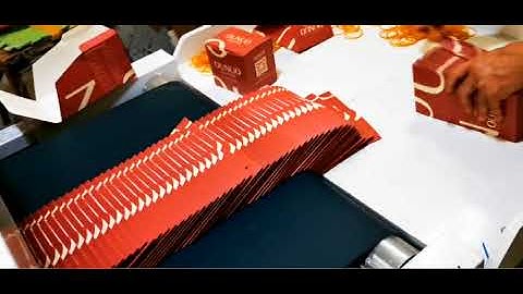 GS Series Automatic 4 corners food box Folder Gluer Rolam