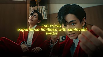 TAEHYUNG - experience limitless with simlnvest twixtor clips (4K)