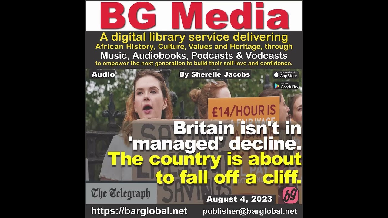Britain isn't in 'managed' decline. The country is about to fall off a cliff By Sherelle Jacobs