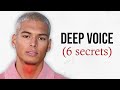 How to get a DEEP voice (permanently) | Marlon Method