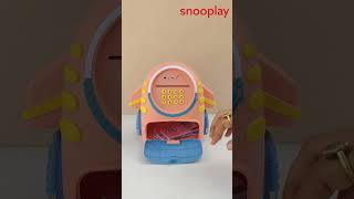 Aerospace Piggy Bank with Unlock Fingerprint & Password Protection, Light & Music Features