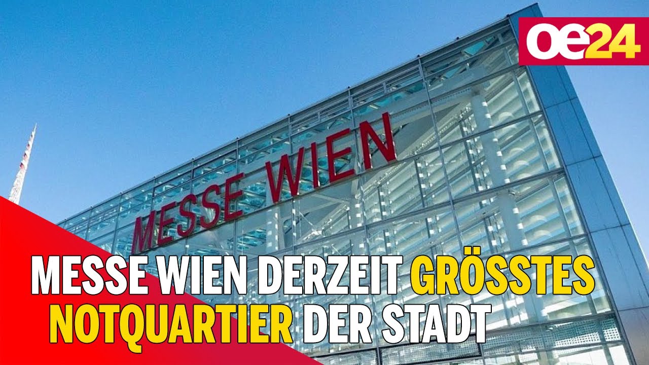 Geflüchtete: Messe Wien derzeit größtes Notquartier der Stadt