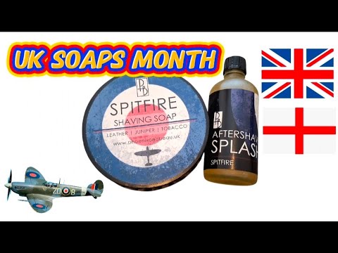 ⁣Phoenix and Beau Spitfire Shaving Soap & Aftershave Rockwell 6S 24 Carat Gold Plated Razor.