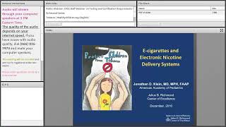 Preventing e-Cigarette Poisonings among Children and Youth: Policy and Practice - December 14, 2016 How Vaping Can Put Children At Risk Of Nicotine Poisoning