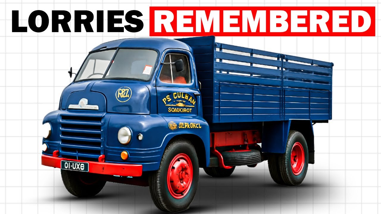 The 7 Best Vintage British Lorry Brands Ever Made - YouTube