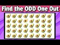 Find the ODD Avocado 🥑🍎 | Find the ODD One Out | Fruits Emoji Quiz | Genius Quiz Mp3 Song