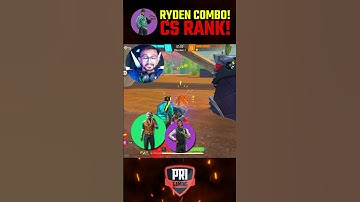 🔥THE BROKEN TOXIC RYDEN CHARACTER SKILL COMBO FOR CS RANK PUSH🔥 #shorts #freefire | PRI GAMING