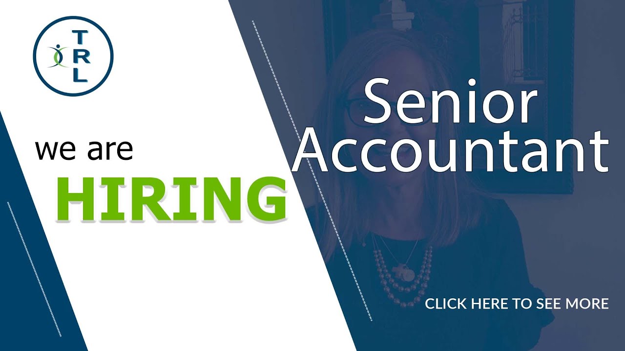 This Sr. Accountant is a predictable work life balance with growth and ...