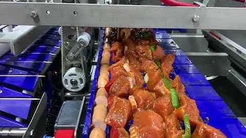 Produce Handmade-Looking BBQ Skewers the Easy Way with MIVEG 7200 Auto-Skewering System