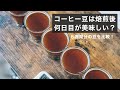 焙煎後日が経つとコーヒーの味はどう変わる？エイジングの重要性と自家焙煎の時の品質チェックについて