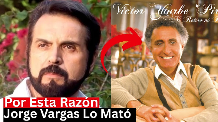 por esta razón Jorge Vargas mato al Pirulí