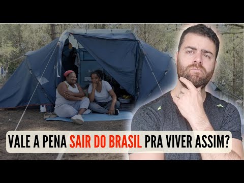 Brasileiros Vivendo em Barracas em Portugal Para Fugir dos Alugueis Altos