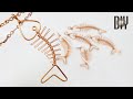 Fishbone | Pendant | don't use stone | How to do | Simple | DIY 585