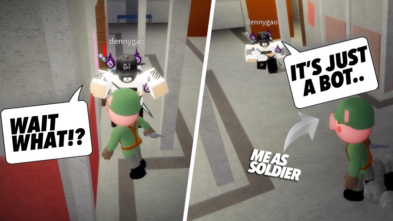 Soldier Skin Trolling On Outpost Map Roblox Piggy Youtube - roblox piggy city map background