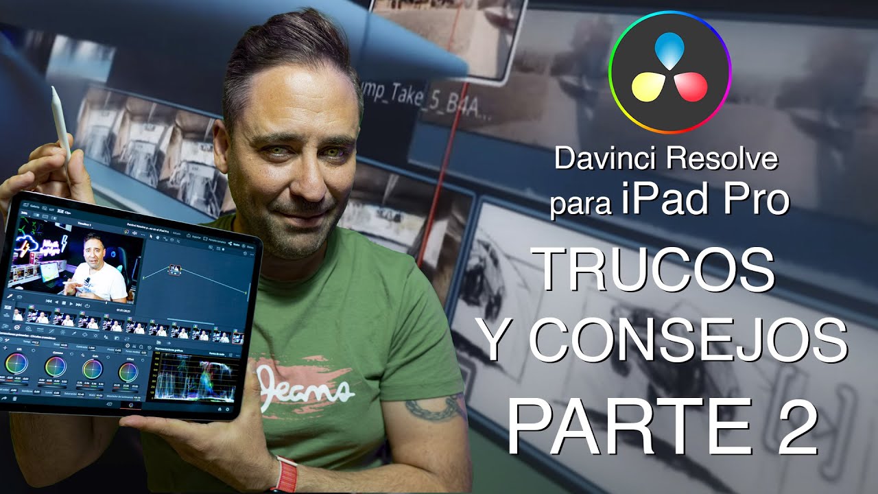 Davinci Resolve para iPad PRO TRUCOS Y CONSEJOS PARTE 2 - YouTube