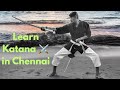 Learn Katana in chenni ⚔️ #iado #martialarts #trending #chennai #katana #sword #swordchennai #tamil