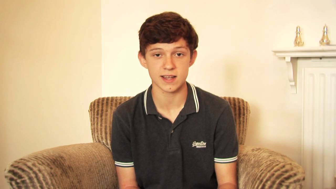 Spider Man Star Tom Holland Spits For Charity