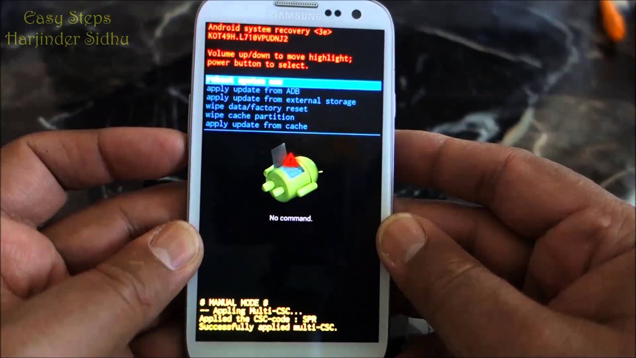 Hard Reset Samsung Galaxy S20