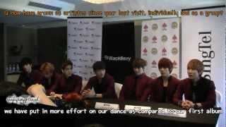 [ENG SUB] 121130 Sundown Festival 2012 - Group Interview - BtoB