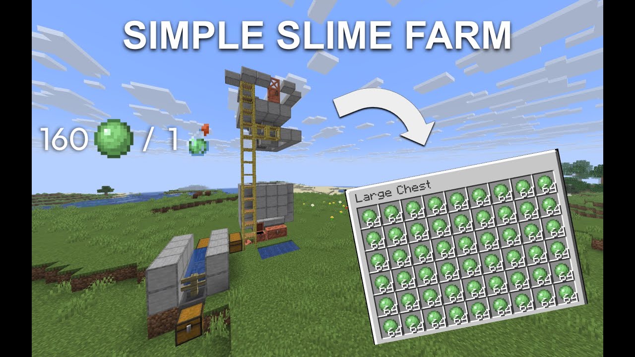Cheap Simple Oozing Slime Farm | Minecraft 1.21.11+ Java/Bedrock | Fast ...