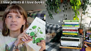 my plant book collection 🌿 📖  houseplant care + styling, gardening, aesthetic books, vintage, etc!