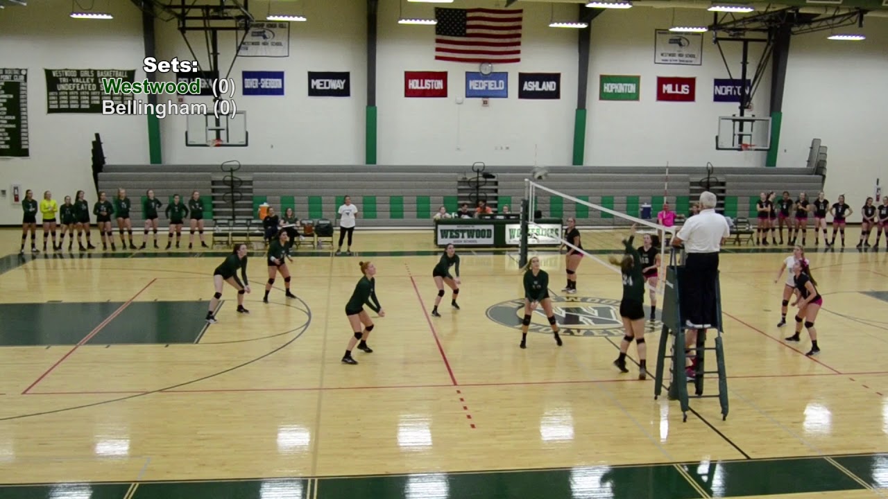 WHS Varsity Volleyball vs Bellingham 10/24/17 YouTube