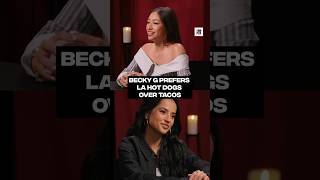 Becky G says THIS is better than LA tacos #IWAM