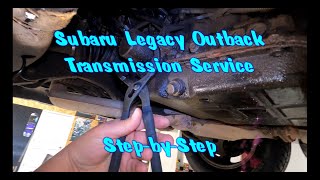 How To 1994-1999 Subaru Legacy Outback Transmission Service Step-by-Step