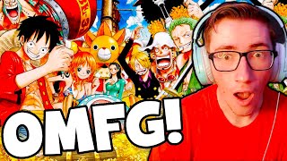 First Time REACTING to 1 Second From 1000 Episodes of ONE PIECE Non Anime Fans!