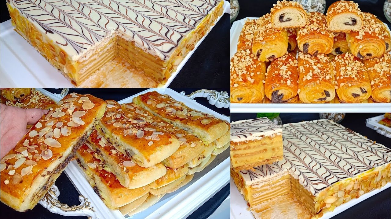 نهار ديال لحداكة و النشاط💃بعجينة واحدة بتي بان و بان سويس بدون بيض بدون زبدة و لا حليب و كيك بارد👌