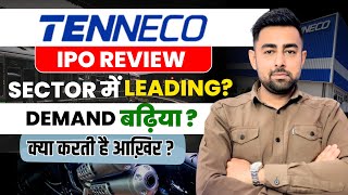 Tenneco Clean Air India IPO Review | Jayesh Khatri  screenshot 3