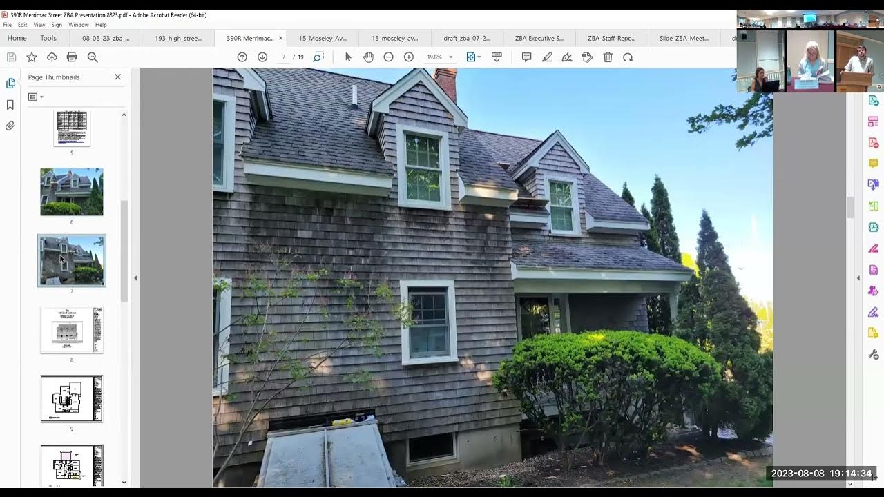 Newburyport Zoning Board of Appeals (8/8/2023) YouTube