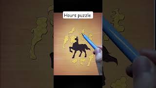 Golden Hex Puzzle: Complete the Horse Shape 🐎 #shortsfeeds #trending #puzzle #viral #viralshorts