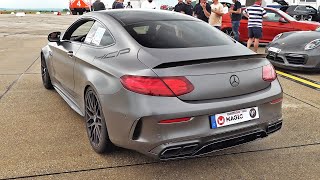 900HP Mercedes-AMG C63S HCP Stage 4 w/ E63S AMG Engine swap! Revs, Accelerations & Top Speed Run!