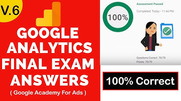 Google Analytics Exam Answers 2019 - 100% Correct | Google Academy for Ads | 6th Video