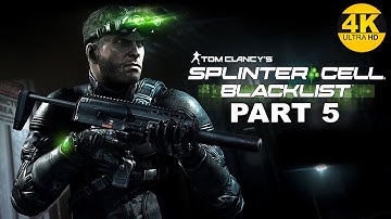 SPLINTER CELL BLACKLIST  - PART 5  Gameplay Walkthrough - No Commentary XBOX SERIES X 4K  60FPS