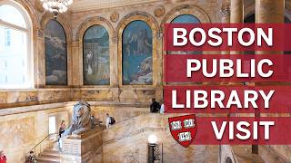 Harvard Visits the Boston Public Library