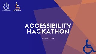 Accessibility Hackathon Live Stream