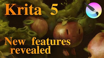 EVERYTHING new in Krita 5 || All the new features revealed