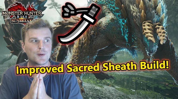 Never Sharpen Again! Improved Sacred Sheath Build Longsword Monster Hunter Rise Sunbreak
