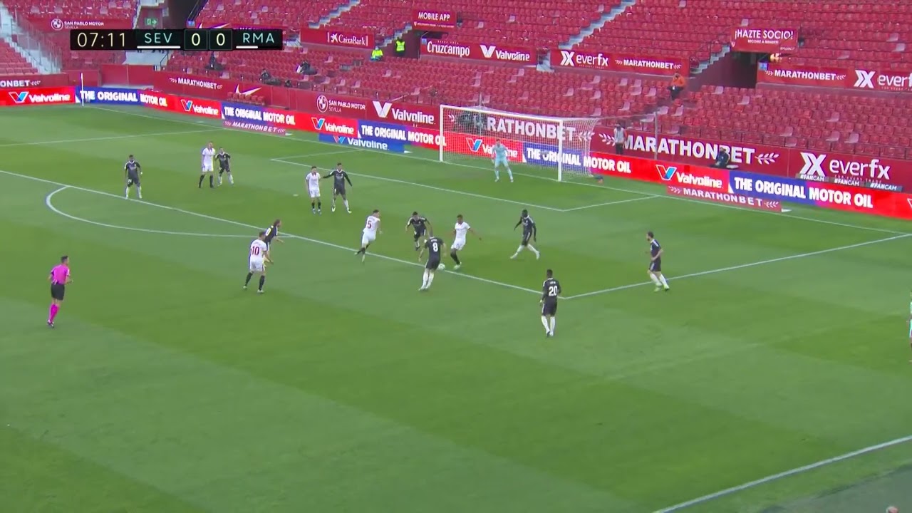 Real Madrid Capture 1-nil Defeat in Sevilla 