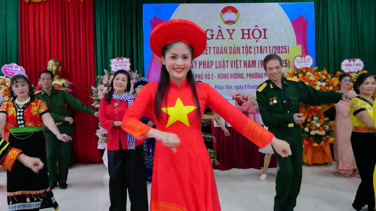 NGÀY HỘI ĐẠI ĐOÀN KẾT TỔ DÂN PHỐ SỐ 2 -HÙNG VƯƠNG, PHƯỜNG PHÚC YÊN,TỈNH PHÚ THỌ