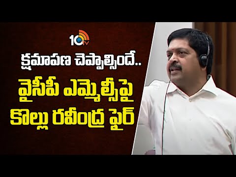 Kollu Ravindra Fires on YCP MLC | క్షమాపణ చెప్పాల్సిందే.. వైసీపీ ఎమ్మెల్సీపై కొల్లు రవీంద్ర ఫైర్ - 10TVNEWSTELUGU