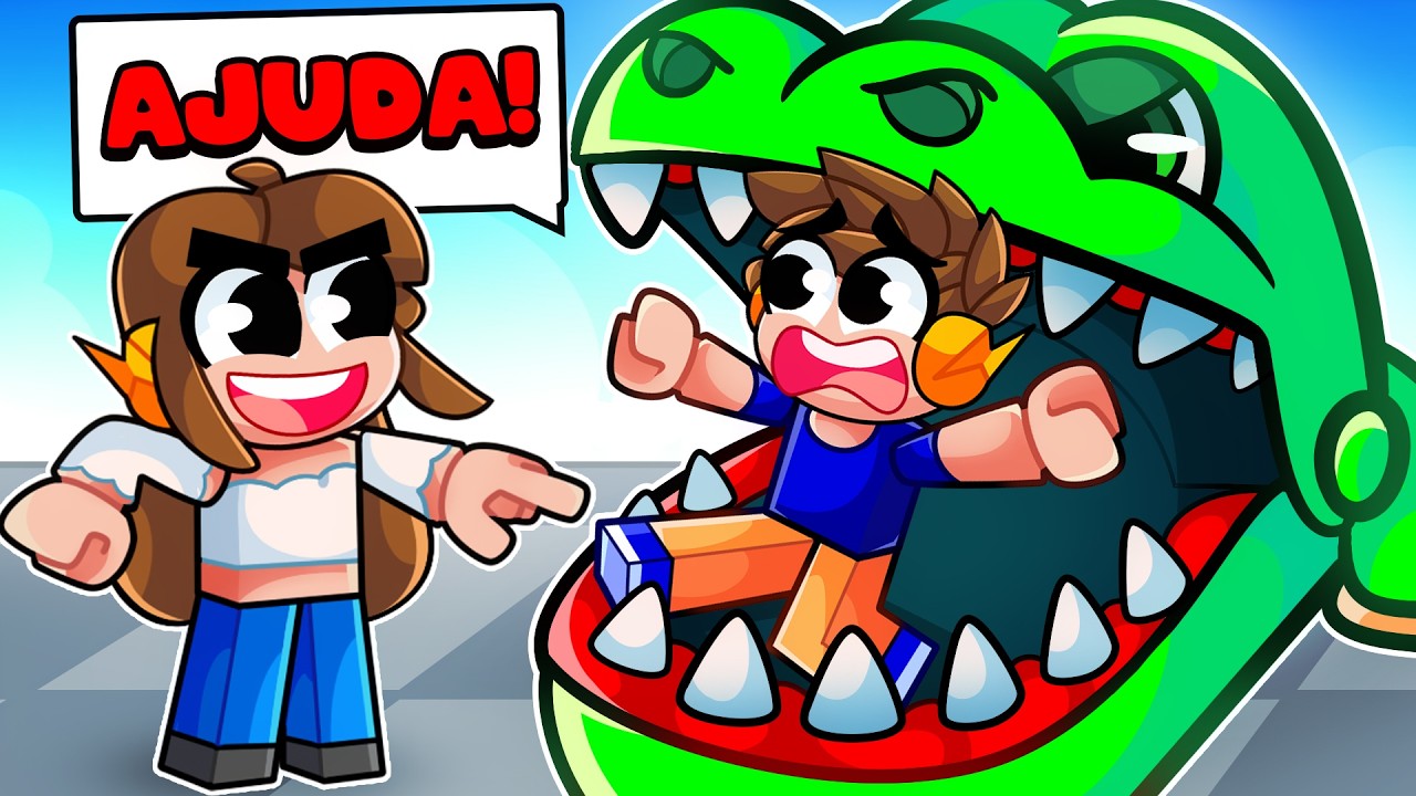 NÃO SEJA MORDIDO pelo JACARÉ no ROBLOX!