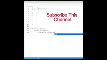 Alphabet H Pattern Using Python