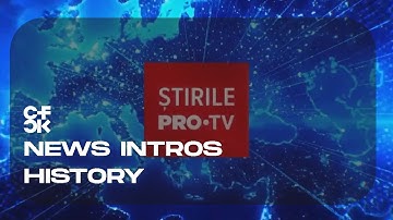 (OUTDATED) Pro TV Ştirile Intros History since 1995