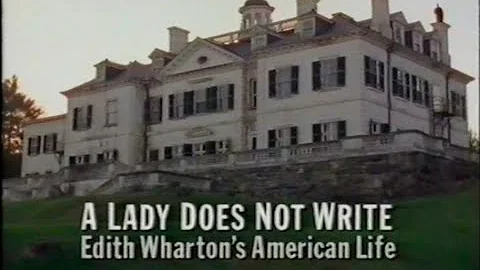 Edith Wharton - A Lady Doesnt Write - A  BBC2 Book...